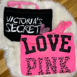 Victoria’s Secret Bundle Of 2 Tote Bags